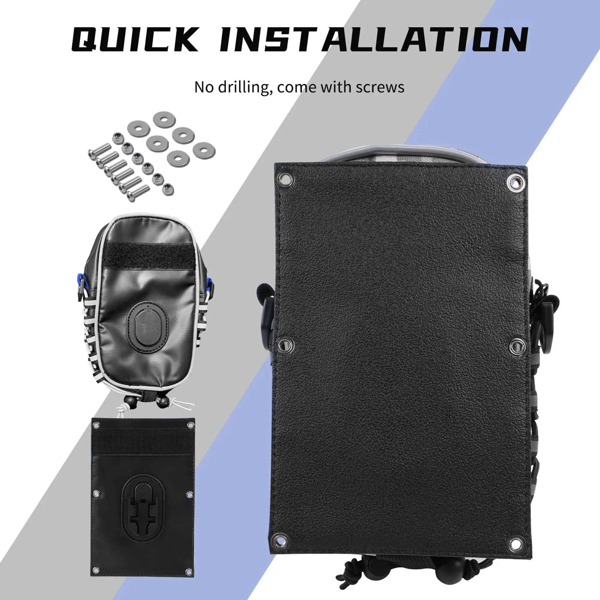 ATV Fender Durable Luggage Storage Front Bag for Yamaha Raptor 700 - 890213