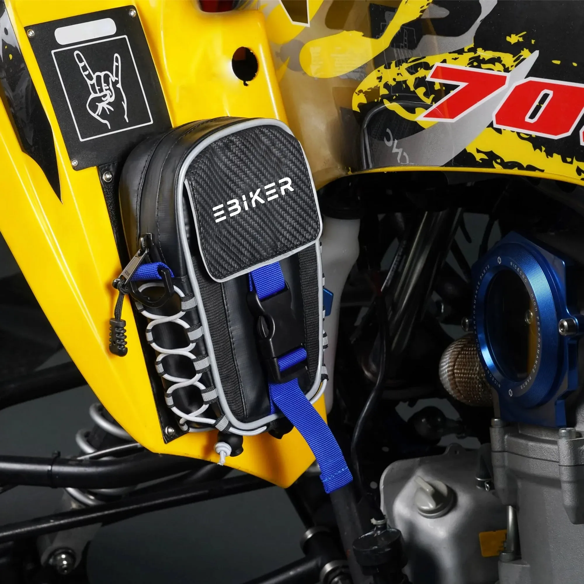 ATV Fender Durable Luggage Storage Front Bag for Yamaha Raptor 700 - 890213