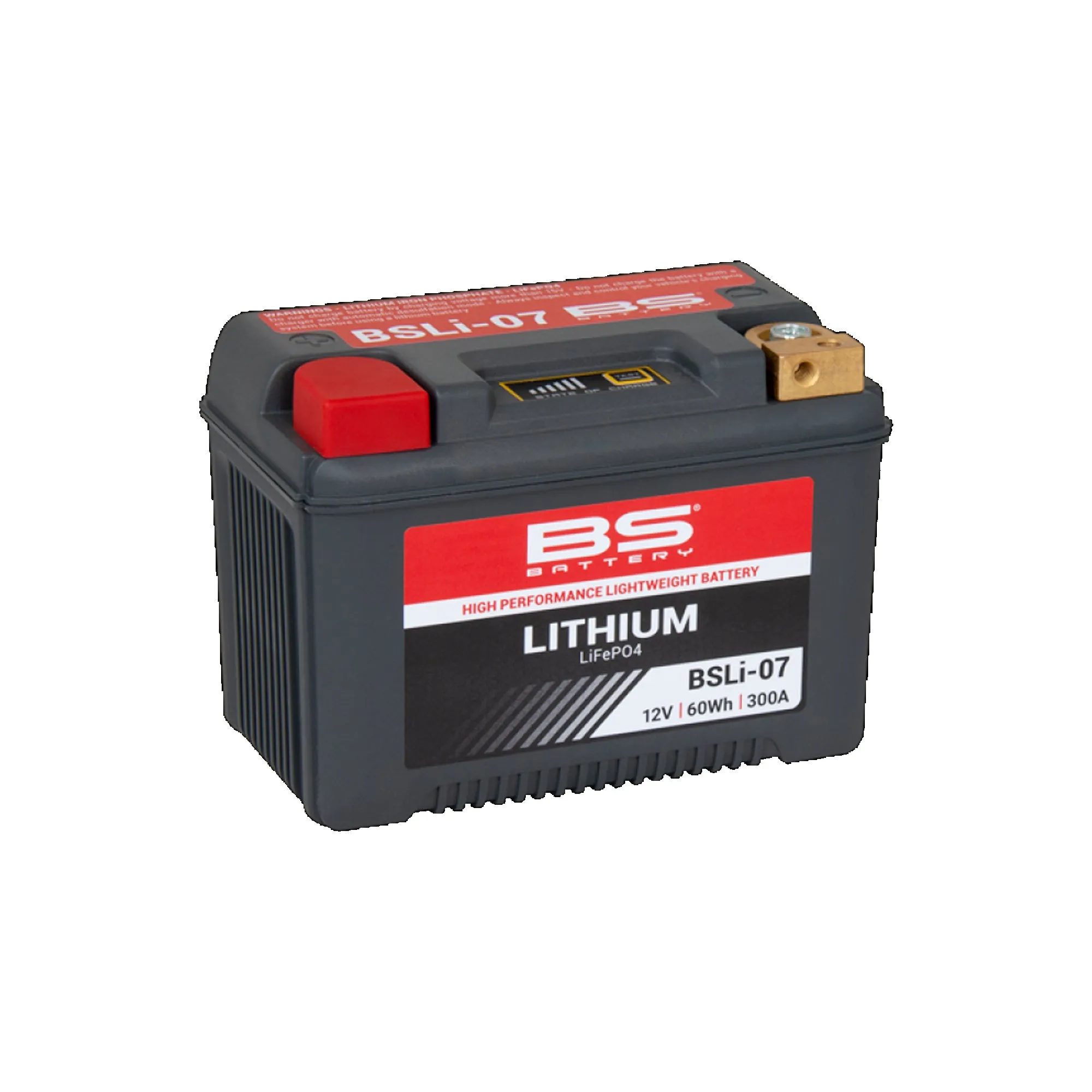 BSLI-07 Lithium Ion Motorcycle Battery Lightweight, Durable & Fast Charging - EB11243787