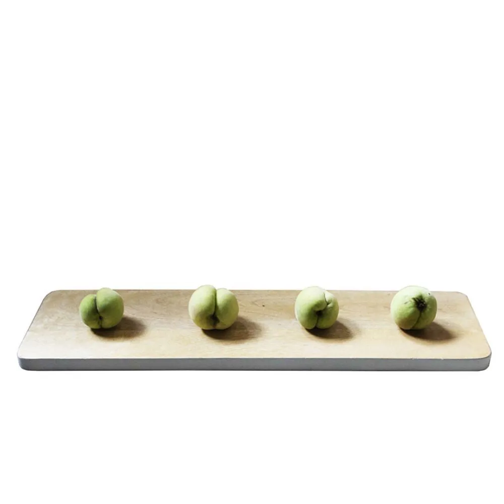 Chopping Board-cum-Serving Platter | Wooden & Durable | Hand Crafted | 20"
