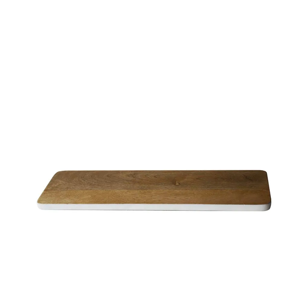 Chopping Board-cum-Serving Platter | Wooden & Durable | Hand Crafted | 20"