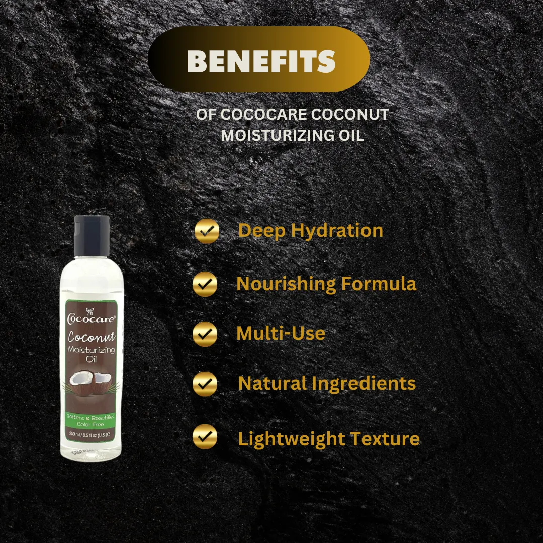 Cococare Coconut Moisturizing Oil 9 oz