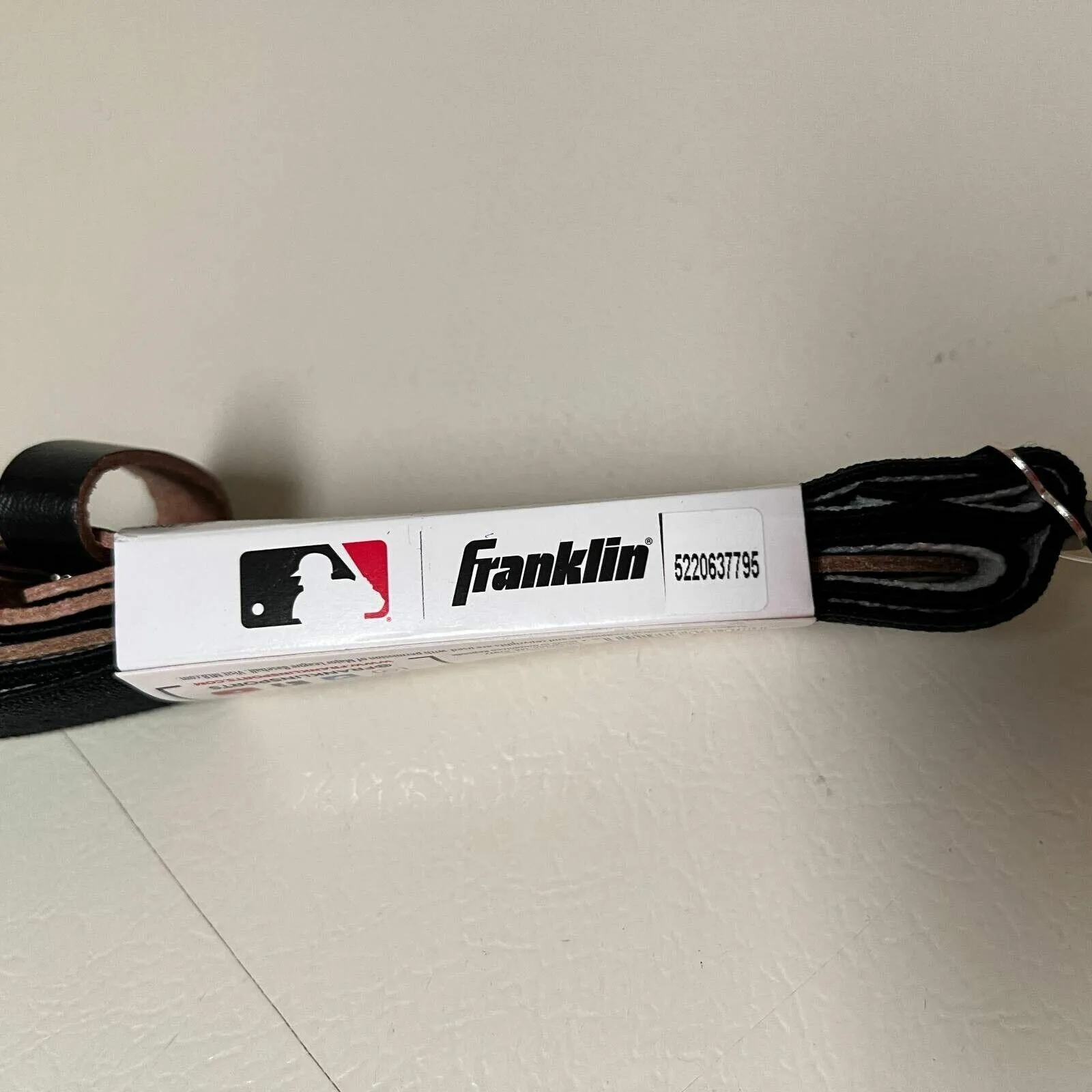 Franklin Sports Baseball Softball Belt Black Adjustable Ultra Durable 22in-42in