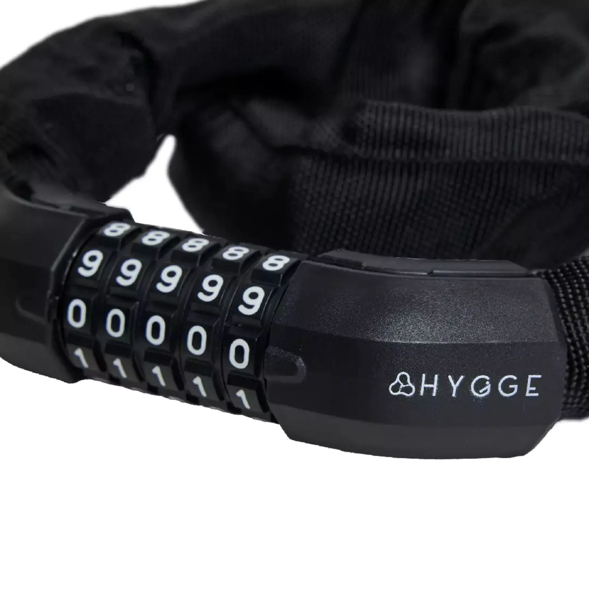 Hygge Bike Chain Lock - Black | Secure & Durable Bicycle Lock