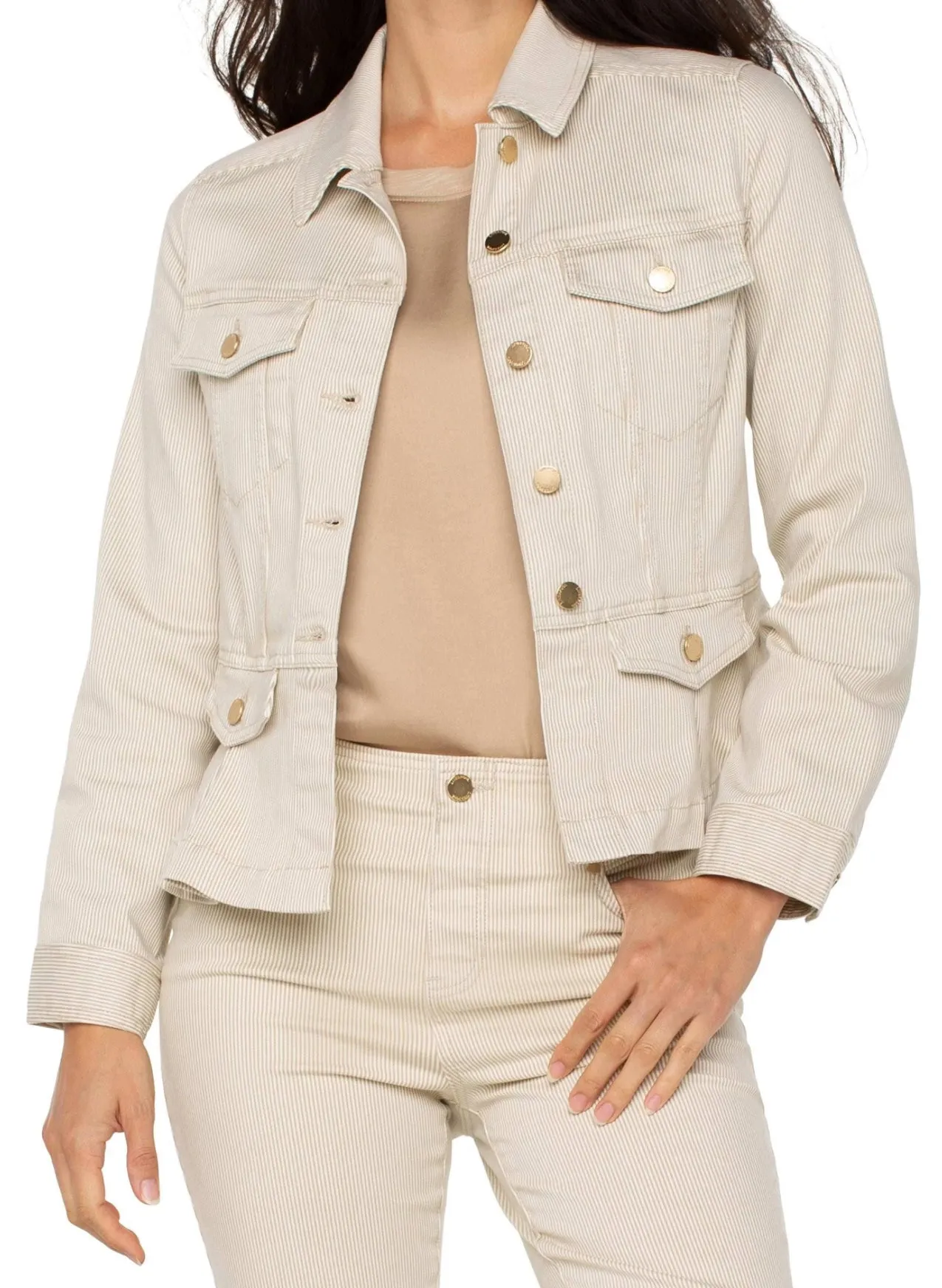 LIVERPOOL PEPLUM JACKET