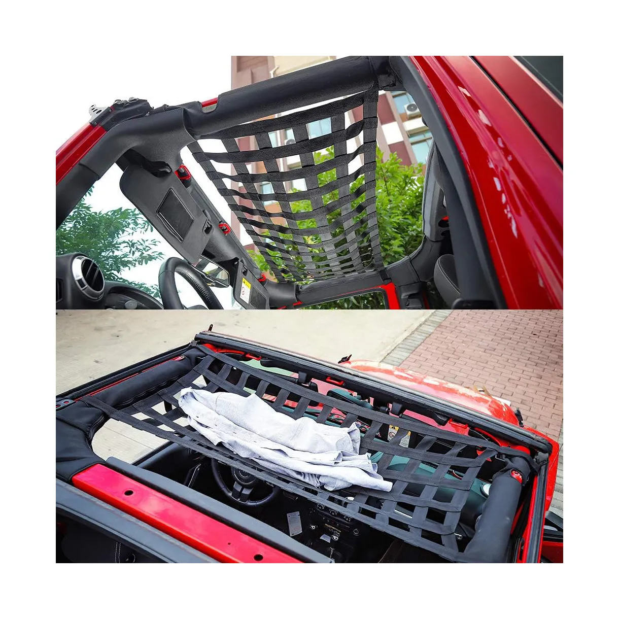 Polaris RZR XP 1000 Rear Net Durable, Protective & Easy to Install - 078703