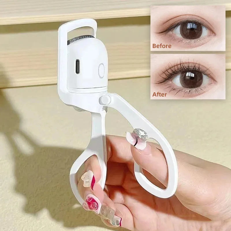 Portable Electric Heated Eyelash Curler – Long-Lasting, Effortless Curls for Stunning Lashes