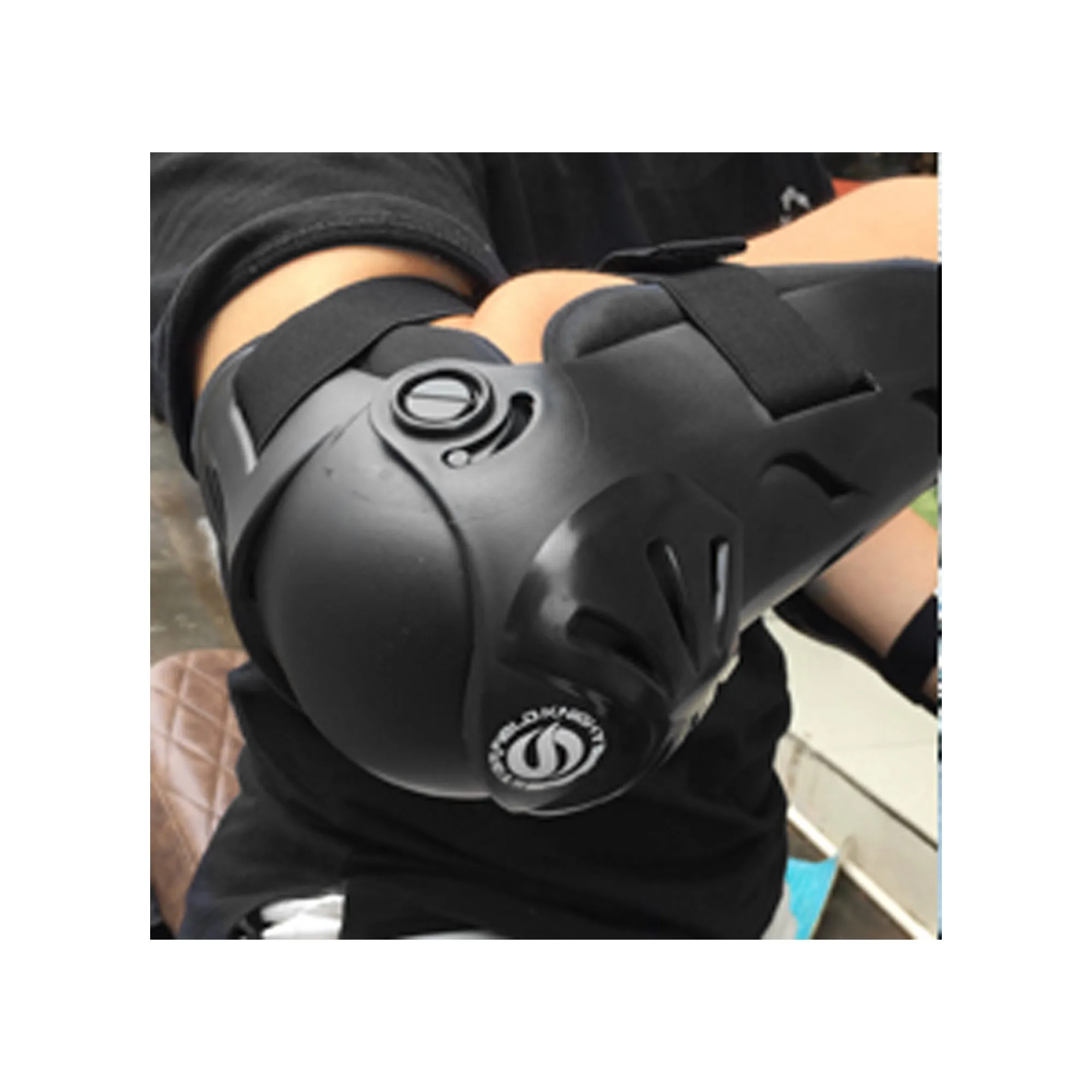 SKR Durable Motorcycle & Sports Knee Pad Protection - 100735