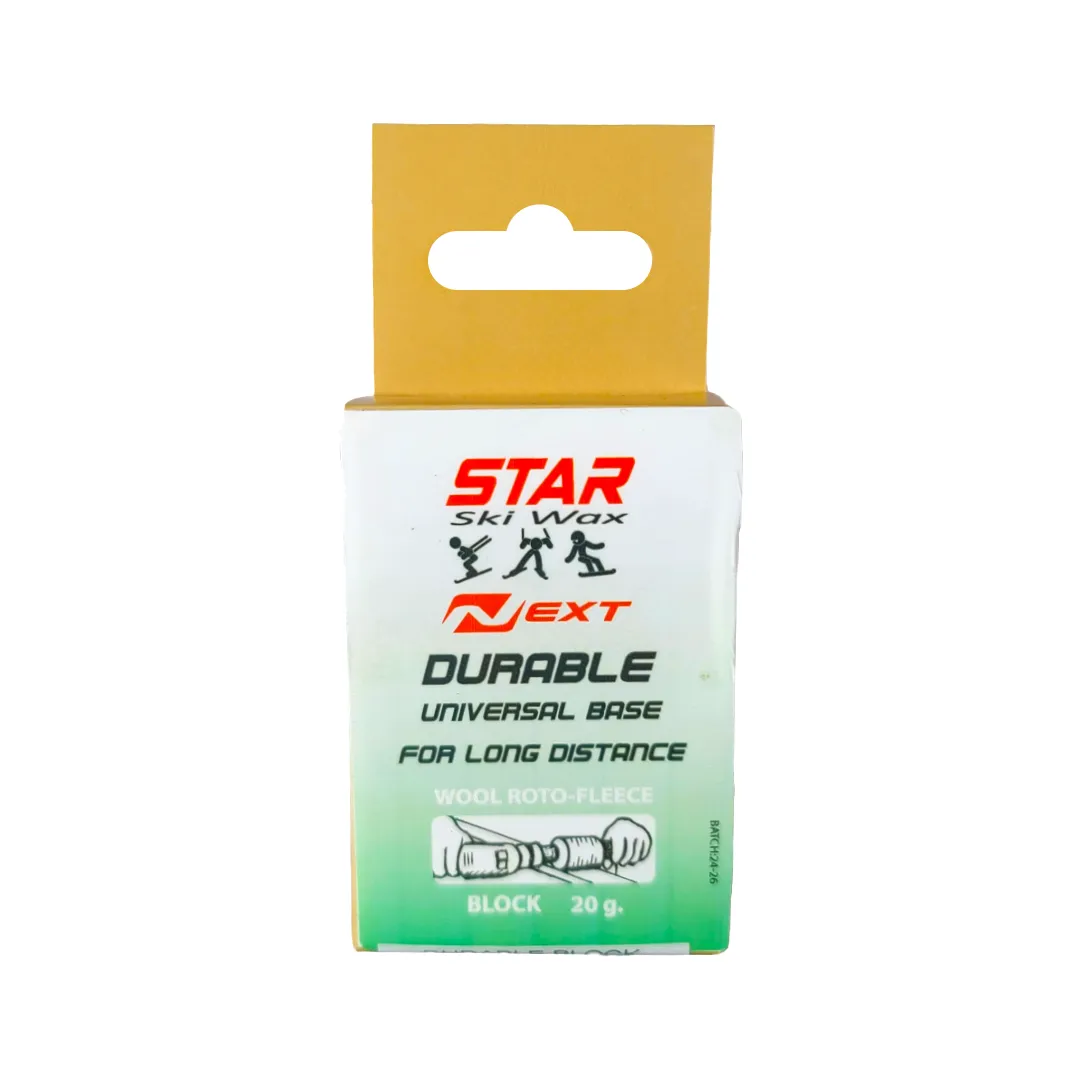 STAR NEXT Durable Long Distance Fluoro-Free Racing Wool-Apply BLOCK | 28g